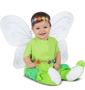 Costume Classique Enfant Fée Clochette™ - Vert - M