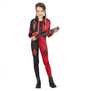 Costume Harley Quinn rebelle fille