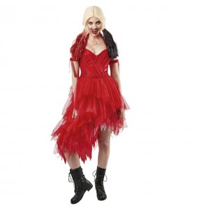 Costume Harley Quinn rouge femme