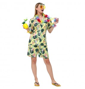 Costume Hawaïenne Tropical femme