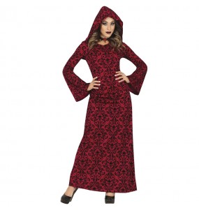 Costume Magicienne rouge femme