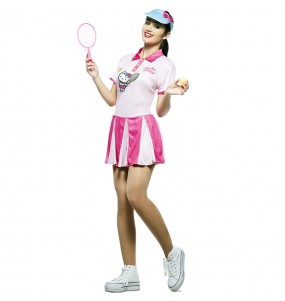 Déguisement Hello Kitty joueuse de tennis femme