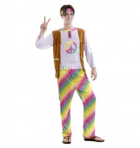 Déguisement Hippie Rainbow homme
