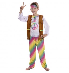 Déguisement Hippie Rainbow garçon