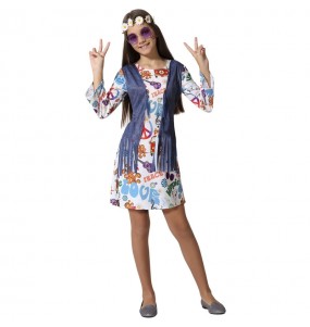 Déguisement Hippie Peace fille