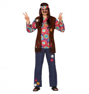 Disfraz de Hippie Woodstock para hombre