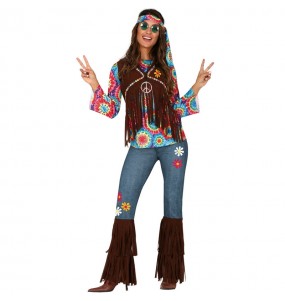 Déguisement Hippie Woodstock femme