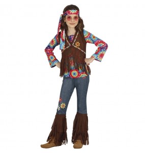 Costume Hippie Woodstock fille