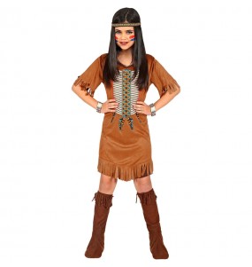 Costume Indienne native fille