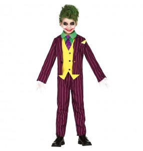 Déguisement Joker Arkham garçon