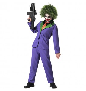 Costume Joker violet garçon