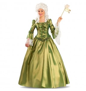 Déguisement Lady Versailles vert femme