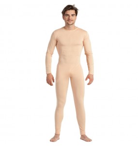 Déguisement Justaucorps beige spandex homme