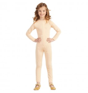 Déguisement Justaucorps beige spandex fille