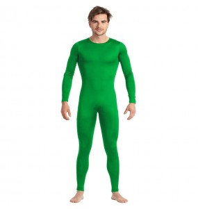 Déguisement Justaucorps vert spandex homme