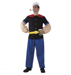 Déguisement Marin Popeye Musclé adulte