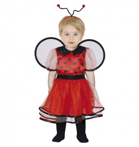 Costume Coccinelle avec ailes bébé