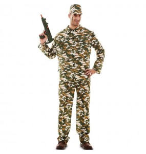 Déguisement Militaire Camouflage pour homme
