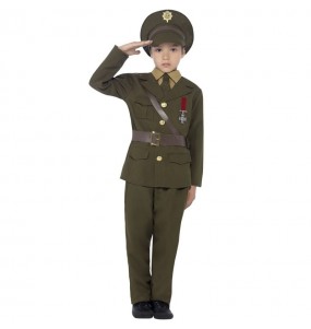 Déguisement Militaire Officier garçon