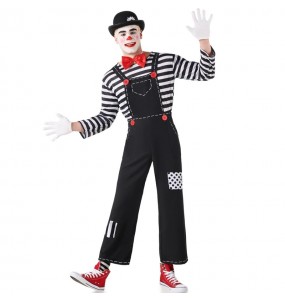 Costume pour homme Mime à rayures