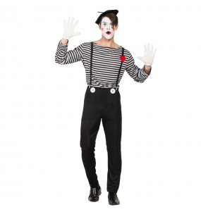 Déguisement Mime Clown pour homme