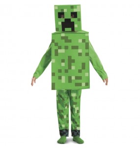 Costume Creeper du jeu vidéo Minecraft garçon