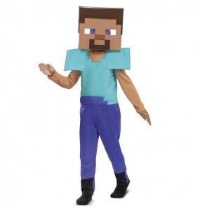 Costume Steve de Minecraft garçon