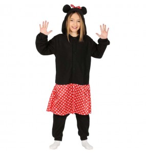 Déguisement Minnie Mouse Kigurumi fille