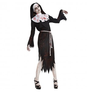 Costume Nonne zombie femme