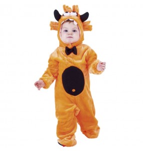 Costume Monstre lilas et vert bébé