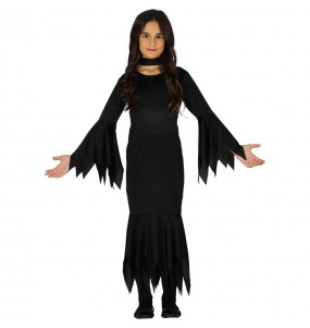 Déguisement Morticia Addams fille