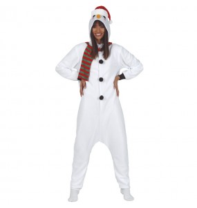 Déguisement Bonhomme de Neige pour femme