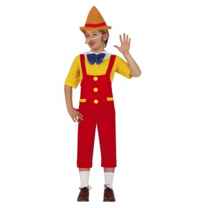 Déguisement poupée Pinocchio garçon