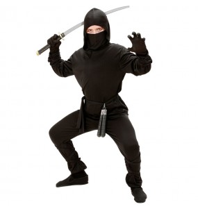 Costume Ninja noir classique garçon