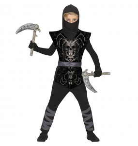 Costume Ninja sombre garçon