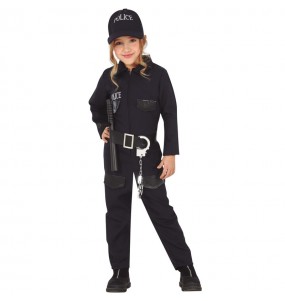 Déguisement Officier de police fille