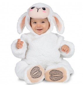 Costume Mouton blanc bébé