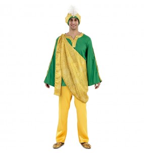 Costume Page jaune des Trois Rois Mages homme