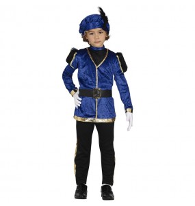 Costume Page bleue des Rois d'Orient garçon
