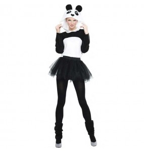 Déguisement Panda avec tutu femme