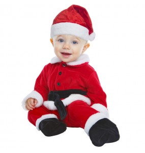 Déguisement Père Noël rouge bébé