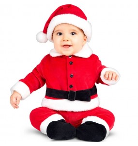 Déguisement Père Noël rouge bébé mignon