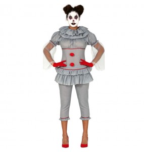 Déguisement Clown tueuse IT femme