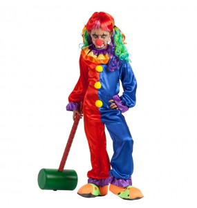 Déguisement Clown Diabolique fille