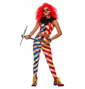 Déguisement Clown affreux femme