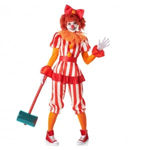 Costume Clown fou Cirque de la Terreur femme