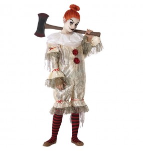 Costume Clown sinistre fille
