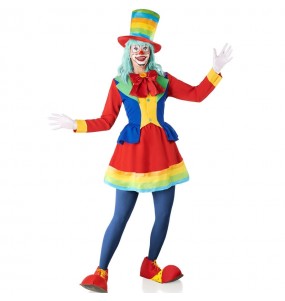 Costume Clown jongleur femme