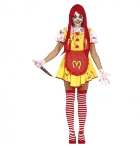 Costume Clown McKiller femme