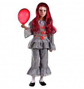 Costume Clown du film IT fille